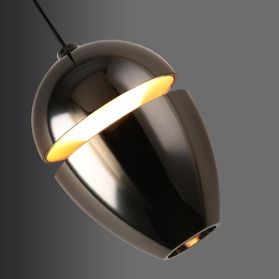 Eenvoudige kleine 1-lichts hanglamp voor in de slaapkamer