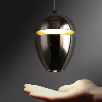 Eenvoudige kleine 1-lichts hanglamp voor in de slaapkamer
