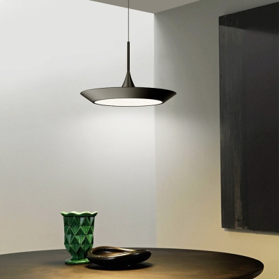 Minimalist LED Pendant Light Luxury Ultra Thin Hanging Lamps
